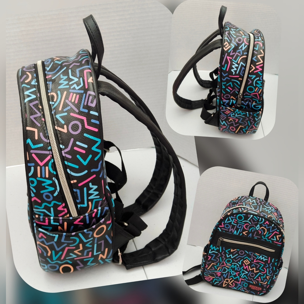 Stranger Things Multicolor Backpack - image 3